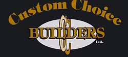 Custom Choice Builders Logo  on black